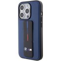 BMW BMHCP15LGSPBIV iPhone 15 Pro 6.1" granatowy/navy hardcase M Grip Stand Bicolor