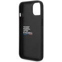 BMW BMHCP15S22PVTK iPhone 15 / 14 / 13 6.1" czarny/black hardcase M Quilted Tricolor