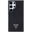 Guess GUHCS24LHDGPPK S24 Ultra S928 czarny/black hardcase Rhinestone Triangle