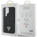 Guess GUHCS24LHDGPPK S24 Ultra S928 czarny/black hardcase Rhinestone Triangle