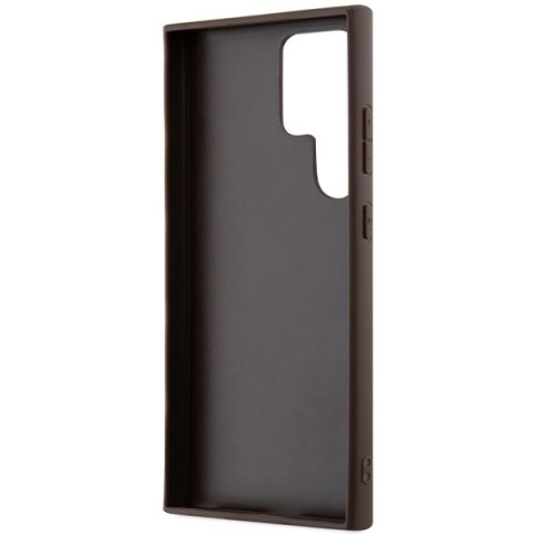 Guess GUHCS24LPG4GPH S24 Ultra S298 biały/white hardcase 4G Triangle