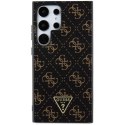 Guess GUHCS24LPG4GPK S24 Ultra S928 czarny/black hardcase 4G Triangle