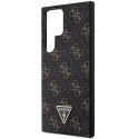 Guess GUHCS24LPG4GPK S24 Ultra S928 czarny/black hardcase 4G Triangle