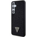 Guess GUHCS24MHDGPPK S24+ S926 czarny/black hardcase Rhinestone Triangle