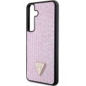 Guess GUHCS24MHDGPPP S24+ S926 różowy/pink hardcase Rhinestone Triangle