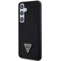 Guess GUHCS24SHDGPPK S24 S921 czarny/black hardcase Rhinestone Triangle