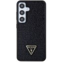 Guess GUHCS24SHDGPPK S24 S921 czarny/black hardcase Rhinestone Triangle