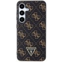 Guess GUHCS24SPG4GPK S24 S921 czarny/black hardcase 4G Triangle