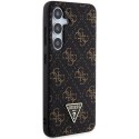 Guess GUHCS24SPG4GPK S24 S921 czarny/black hardcase 4G Triangle