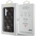 Guess GUHCS24SPG4GPK S24 S921 czarny/black hardcase 4G Triangle