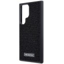 Karl Lagerfeld KLHCS24LHDSPRK S24 Ultra S928 hardcase czarny/black Rhinestone Metal Logo