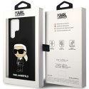 Karl Lagerfeld KLHCS24LSNIKBCK S24 Ultra S928 hardcase czarny/black Silicone Ikonik