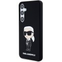 Karl Lagerfeld KLHCS24MSNIKBCK S24+ S926 hardcase czarny/black Silicone Ikonik