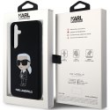 Karl Lagerfeld KLHCS24MSNIKBCK S24+ S926 hardcase czarny/black Silicone Ikonik