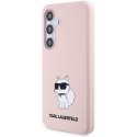 Karl Lagerfeld KLHCS24SSNCHBCP S24 S921 hardcase różowy/pink Silicone Choupette