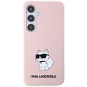 Karl Lagerfeld KLHCS24SSNCHBCP S24 S921 hardcase różowy/pink Silicone Choupette