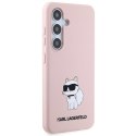 Karl Lagerfeld KLHCS24SSNCHBCP S24 S921 hardcase różowy/pink Silicone Choupette