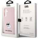 Karl Lagerfeld KLHCS24SSNCHBCP S24 S921 hardcase różowy/pink Silicone Choupette