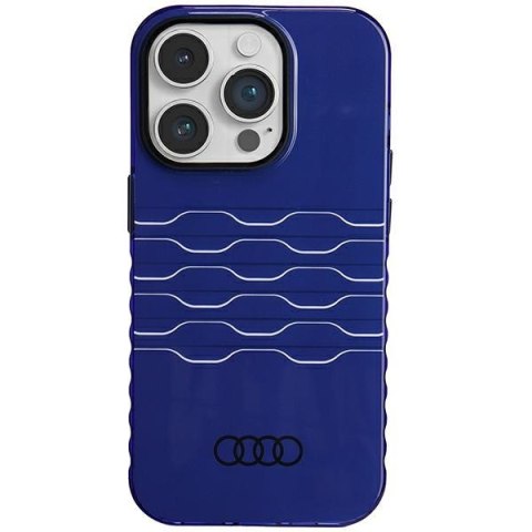 Audi IML MagSafe Case iPhone 13 Pro / 13 6.1" niebieski/navy blue hardcase AU-IMLMIP13P-A6/D3-BE