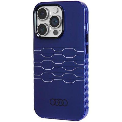 Audi IML MagSafe Case iPhone 13 Pro / 13 6.1" niebieski/navy blue hardcase AU-IMLMIP13P-A6/D3-BE