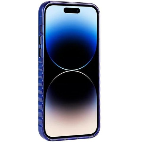 Audi IML MagSafe Case iPhone 13 Pro / 13 6.1" niebieski/navy blue hardcase AU-IMLMIP13P-A6/D3-BE