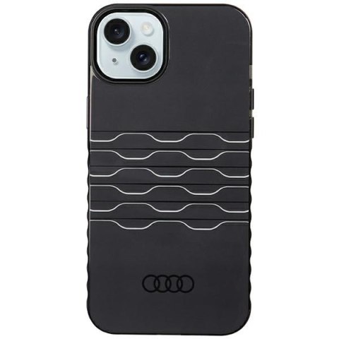 Audi IML MagSafe Case iPhone 15 Plus / 14 Plus 6.7" czarny/black hardcase AU-IMLMIP15M-A6/D3-BK