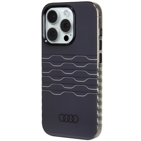 Audi IML MagSafe Case iPhone 15 Pro 6.1" czarny/black hardcase AU-IMLMIP15P-A6/D3-BK