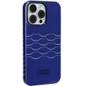 Audi IML MagSafe Case iPhone 15 Pro Max 6.7" niebieski/navy blue hardcase AU-IMLMIP15PM-A6/D3-BE