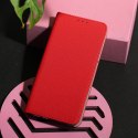 Etui Smart Magnet do Motorola Moto G24 / G04 czerwone