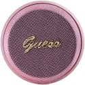 Guess głośnik Bluetooth GUWSC3ALSMP Speaker Stand różowy/pink Magnetic Script Metal