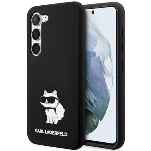 Karl Lagerfeld nakładka do Samsung Galaxy S24 KLHCS24SSNCHBCK czarna HC SILICONE NFT CHOUPETTE