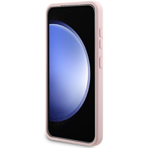 Karl Lagerfeld nakładka do Samsung Galaxy S24 Plus KLHCS24MSNCHBCP różowa HC SILICONE NFT CHOUPETTE