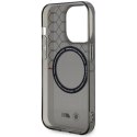 BMW BMHMP15LHGPK iPhone 15 Pro 6.1" szary/grey hardcase Pattern MagSafe