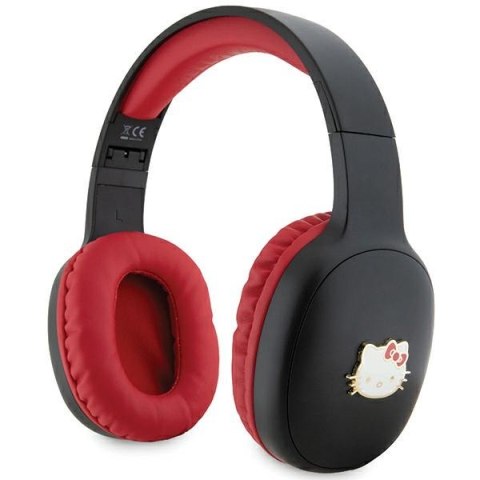 Hello Kitty słuchawki nauszne Bluetooth HKBHA1BKHLMK czarny/black Metal Logo