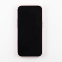 Nakładka Mag Leather do iPhone 14 Pro 6,1" jasnoróżowa