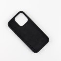 Nakładka Mag Leather do iPhone 13 Pro 6,1" czarna