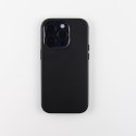 Nakładka Mag Leather do iPhone 13 Pro 6,1" czarna