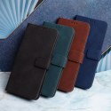 Etui Smart Velvet do Motorola Moto G13 / G23 ciemnozielone