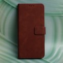 Etui Smart Velvet do iPhone 15 6,1" brązowe