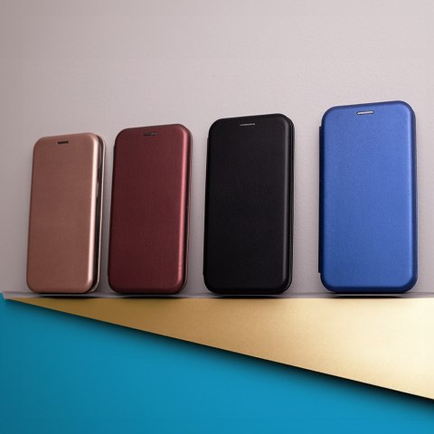 Etui Smart Diva do Samsung Galaxy A34 5G burgundowe