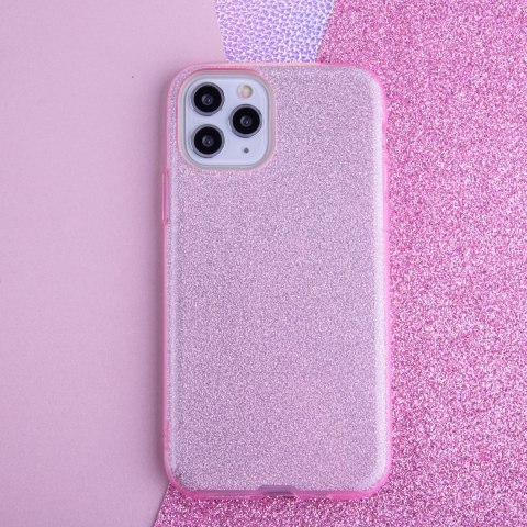 Nakładka Glitter 3w1 do Samsung Galaxy A25 5G (global) różowa