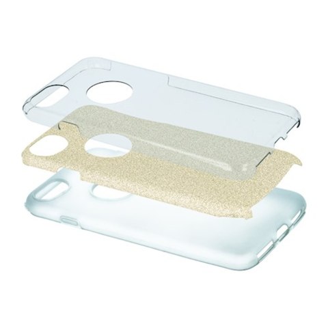 Nakładka Glitter 3w1 do Samsung Galaxy A25 5G (global) złota
