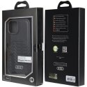 Audi Synthetic Leather MagSafe iPhone 15 / 14 / 13 6.1" czarny/black hardcase AU-TPUPCMIP15-GT/D3-BK