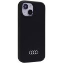 Audi nakładka do iPhone 15 / 14 / 13 czarna Silicone Case