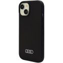 Audi nakładka do iPhone 15 / 14 / 13 czarna Silicone Case