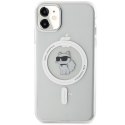 Karl Lagerfeld KLHMN61HFCCNOT iPhone 11 przezroczysty/transparent hardcase IML Choupette MagSafe