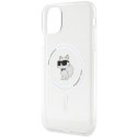 Karl Lagerfeld KLHMN61HFCCNOT iPhone 11 przezroczysty/transparent hardcase IML Choupette MagSafe