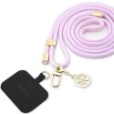 Guess GUOUCNMG4EU Universal CBDY Cord pasek liliowy/lila Nylon 4G Metal Charm