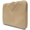 Guess Sleeve GUCS14ZPGSTEGD 14" złoty/light gold Triangle 4G