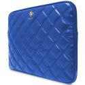 Guess Sleeve GUCS14ZPSQSSGB 14" niebieski/blue Quilted 4G